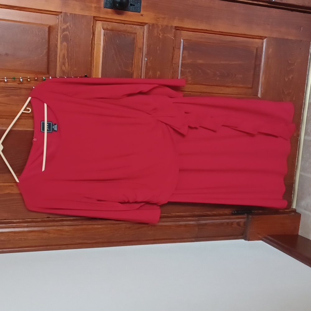 Red dress